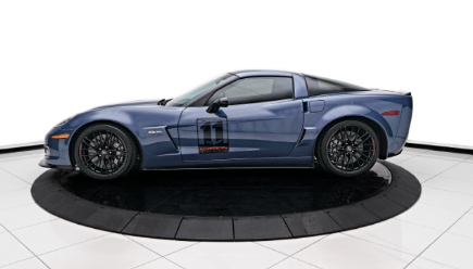 Blue 2011 Chevrolet Corvette Z06