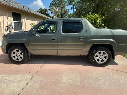 Green 2007 Honda Ridgeline RTL