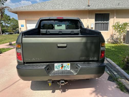 Green 2007 Honda Ridgeline RTL