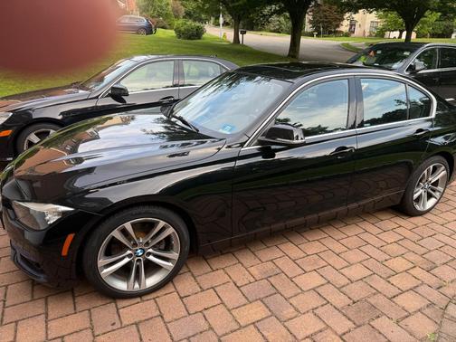 Black 2017 BMW 330 i xDrive