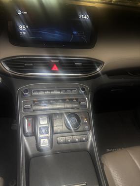 White 2021 Hyundai SANTA FE Limited