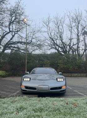 Gray 2003 Chevrolet Corvette Base
