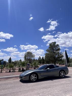 Gray 2003 Chevrolet Corvette Base