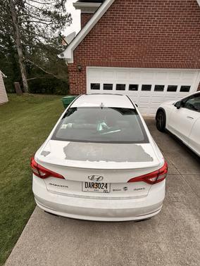 White 2017 Hyundai SONATA Sport
