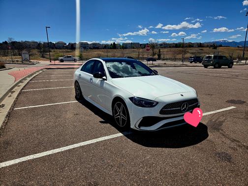 White 2023 Mercedes-Benz C-Class C 300 4MATIC