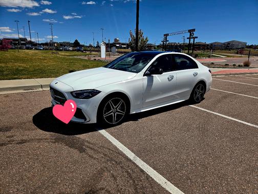 White 2023 Mercedes-Benz C-Class C 300 4MATIC