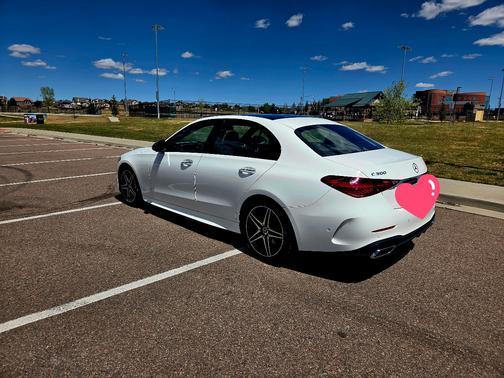 White 2023 Mercedes-Benz C-Class C 300 4MATIC