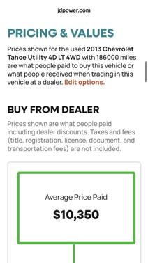 Beige 2013 Chevrolet Tahoe LT
