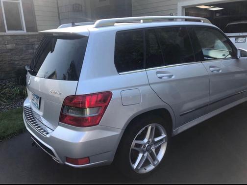 Silver 2012 Mercedes-Benz GLK-Class GLK 350