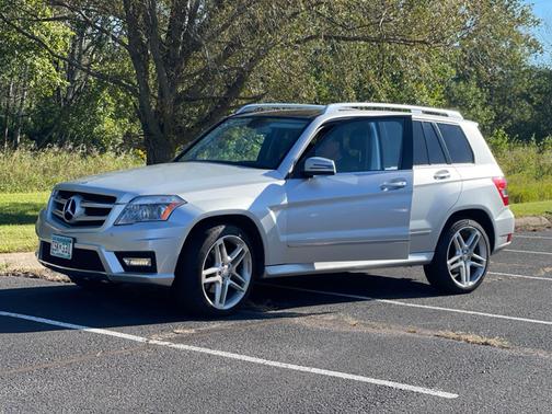 Silver 2012 Mercedes-Benz GLK-Class GLK 350