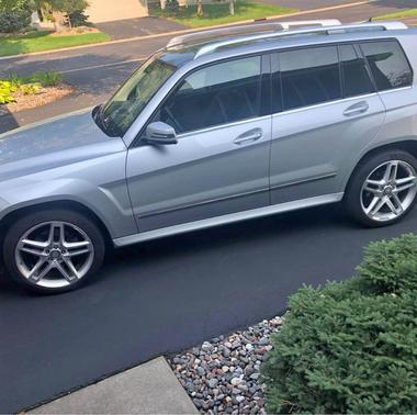 Silver 2012 Mercedes-Benz GLK-Class GLK 350