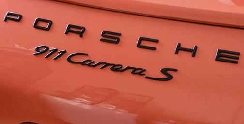 Orange 2017 Porsche 911 911 Carrera S Cabriolet
