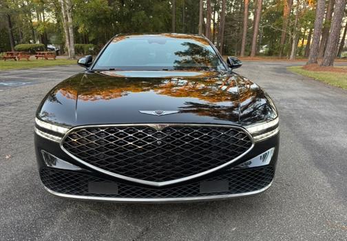 Black 2023 Genesis G90 3.5T E-SUPERCHARGER