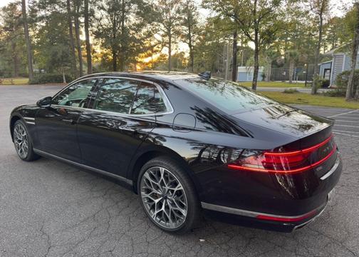 Black 2023 Genesis G90 3.5T E-SUPERCHARGER