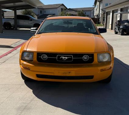 Orange 2007 Ford Mustang Premium