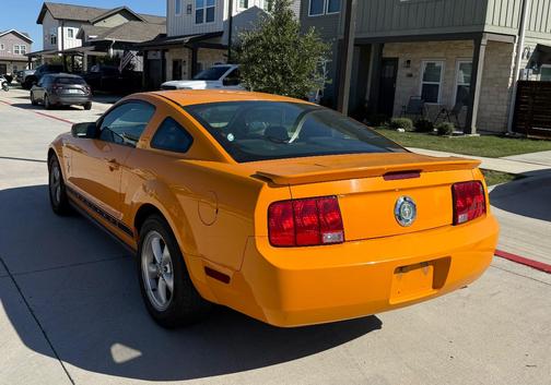 Orange 2007 Ford Mustang Premium