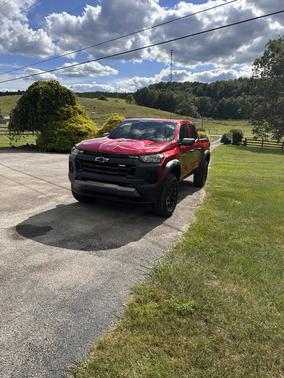 Red 2025 Chevrolet Colorado Trail Boss