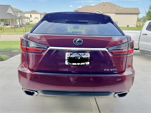Red 2016 Lexus RX 350 Base