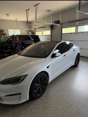 White 2023 Tesla Model S Base