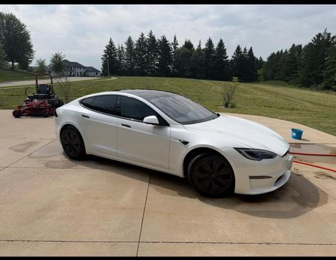 White 2023 Tesla Model S Base