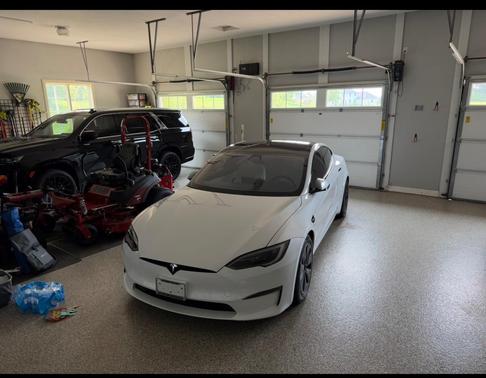 White 2023 Tesla Model S Base