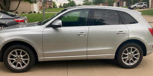 Silver 2009 Audi Q5 3.2 Premium