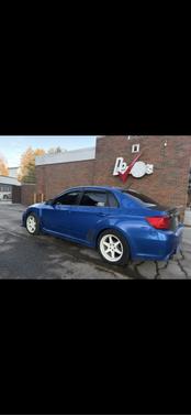 Blue 2011 Subaru Impreza WRX