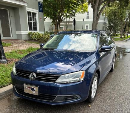 Blue 2014 Volkswagen Jetta TDI