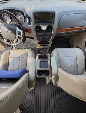 Blue 2015 Chrysler Town & Country Touring