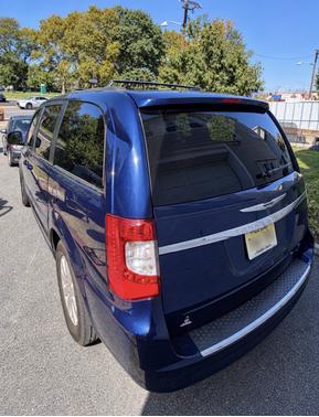 Blue 2015 Chrysler Town & Country Touring