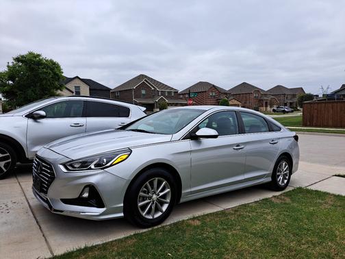 Silver 2018 Hyundai SONATA ECO