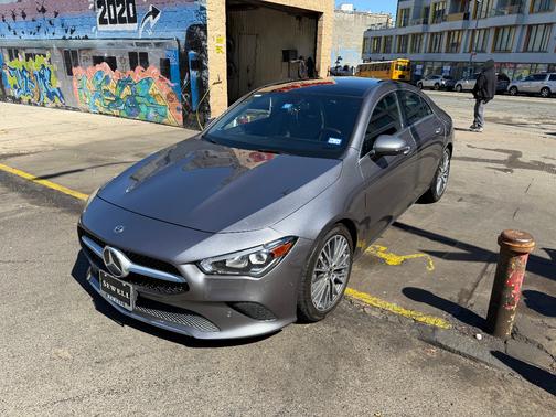 Gray 2020 Mercedes-Benz CLA 250 4MATIC