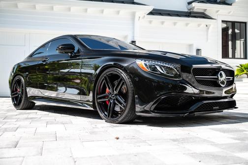 Black 2016 Mercedes-Benz AMG S AMG S 63 4MATIC