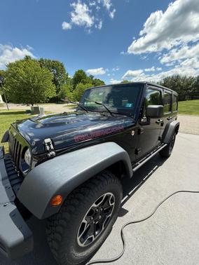 Black 2015 Jeep Wrangler Unlimited Rubicon