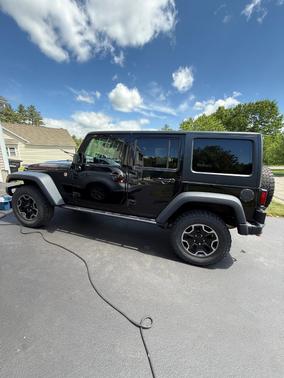 Black 2015 Jeep Wrangler Unlimited Rubicon