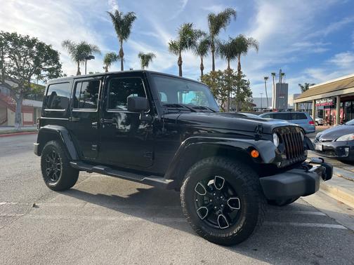 Black 2018 Jeep Wrangler JK Unlimited Sahara