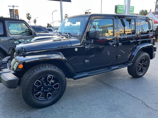Black 2018 Jeep Wrangler JK Unlimited Sahara