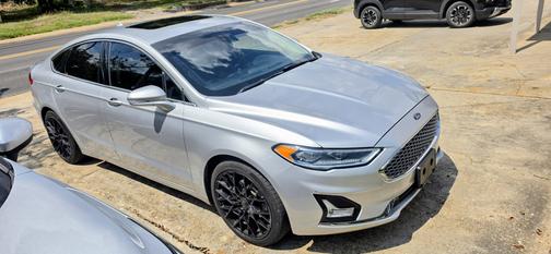 Silver 2019 Ford Fusion Titanium
