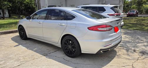 Silver 2019 Ford Fusion Titanium
