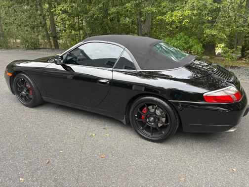 Black 2000 Porsche 911 911 Carrera Cabriolet