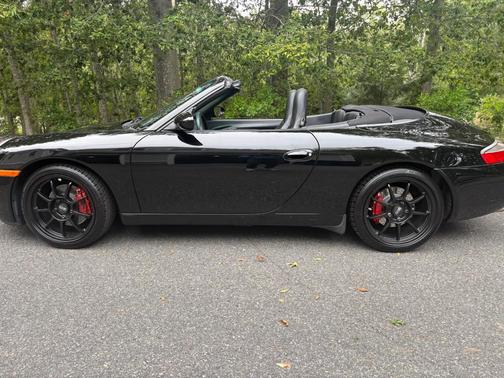 Black 2000 Porsche 911 911 Carrera Cabriolet