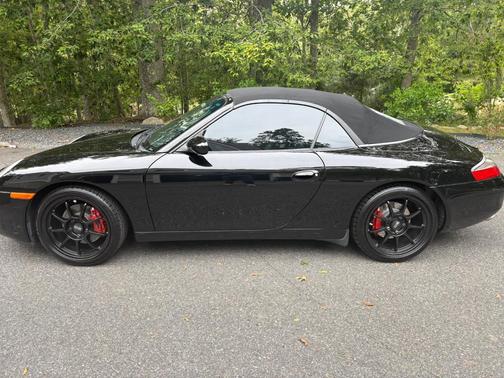 Black 2000 Porsche 911 911 Carrera Cabriolet