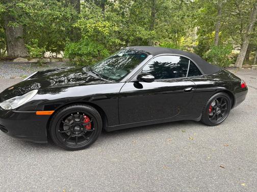 Black 2000 Porsche 911 911 Carrera Cabriolet
