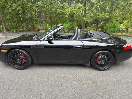 Black 2000 Porsche 911 911 Carrera Cabriolet