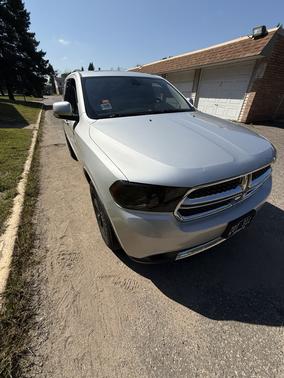 Silver 2011 Dodge Durango Crew