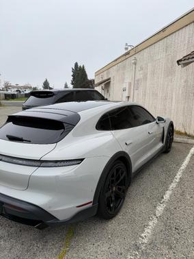 Gray 2022 Porsche Taycan Taycan 4 Cross Turismo