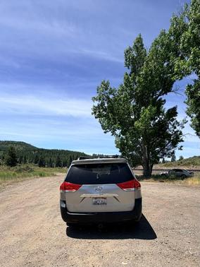 Silver 2011 Toyota Sienna XLE