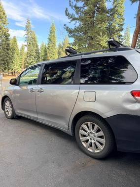 Silver 2011 Toyota Sienna XLE