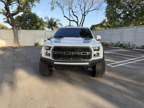 Gray 2017 Ford F-150 Raptor