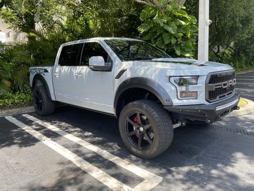 Gray 2017 Ford F-150 Raptor